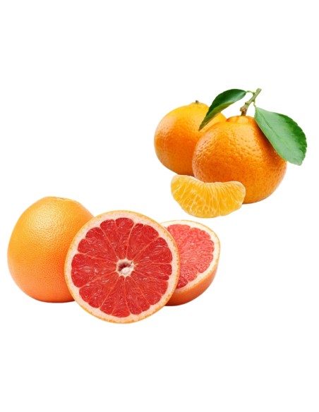 Caisse mixte Mandarines & Pamplemousses